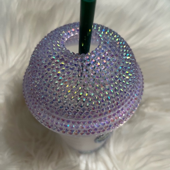 Custom blinged Starbucks dome grande tumbler - Picture 4 of 5